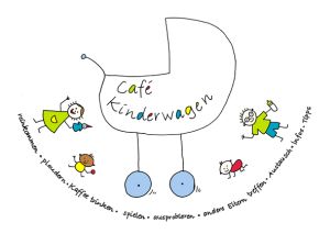 Bild vergrößern: Zu sehen ist das Logo des Café Kinderwagen