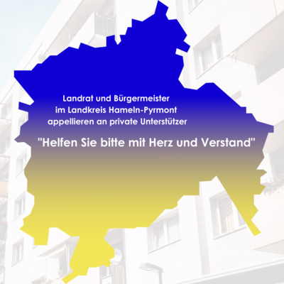 Bild vergrern: Gemeinsamer Appell des Landrates und der Brgermeister des Landkreises Hameln-Pyrmont